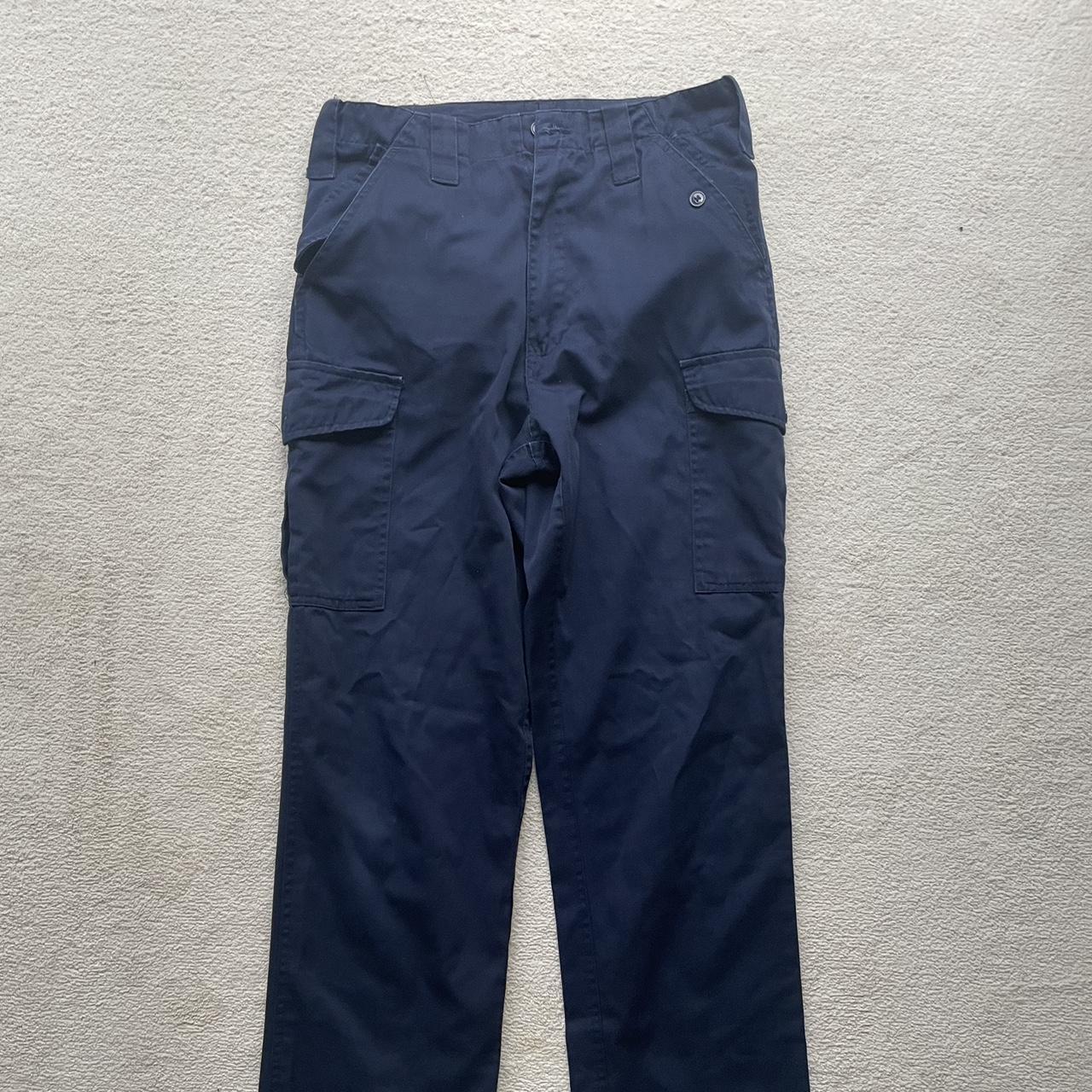 Regatta Navy Blue Cargo Work Trousers 30’ waist and... - Depop