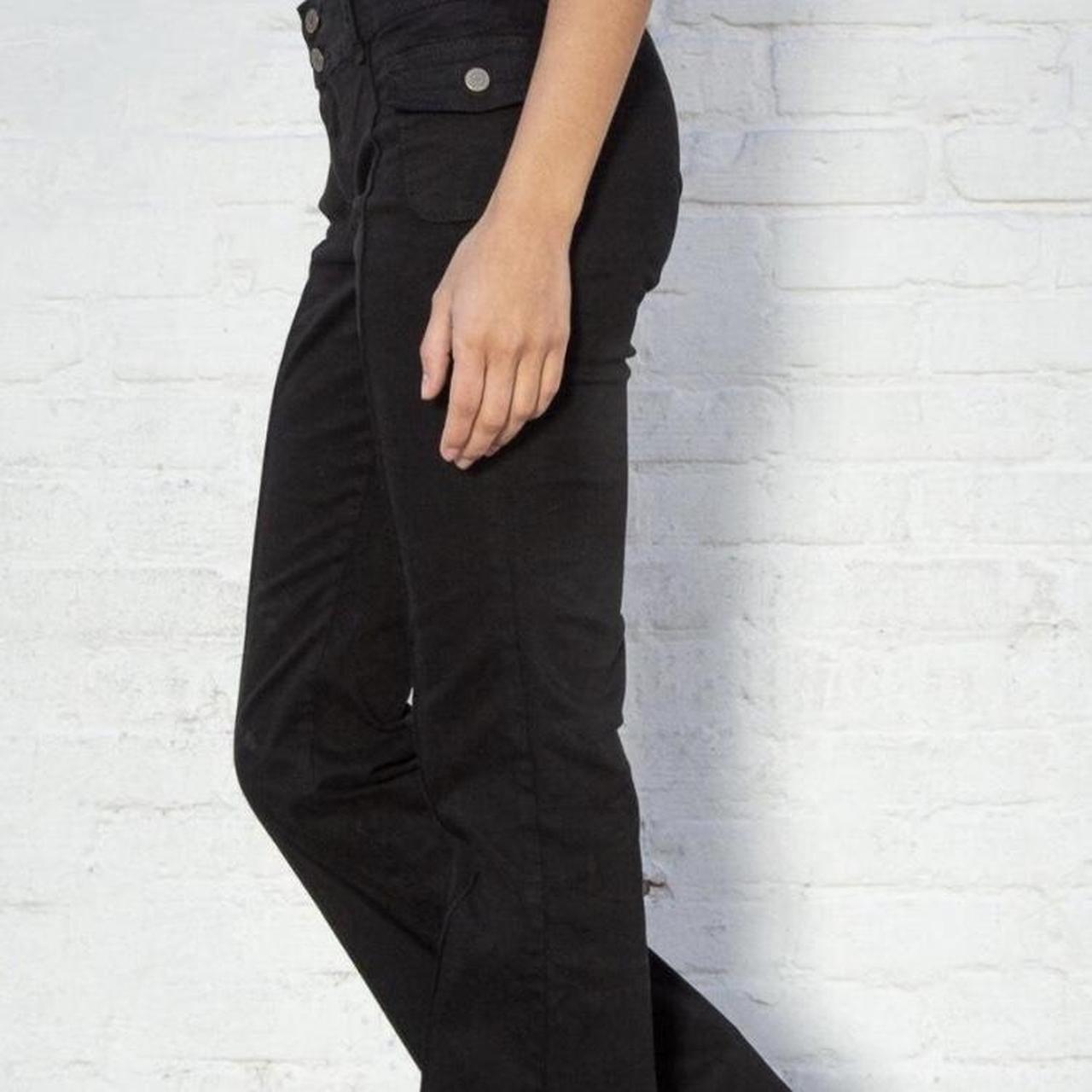 Brandy Melville Agatha pants Black Low... Depop