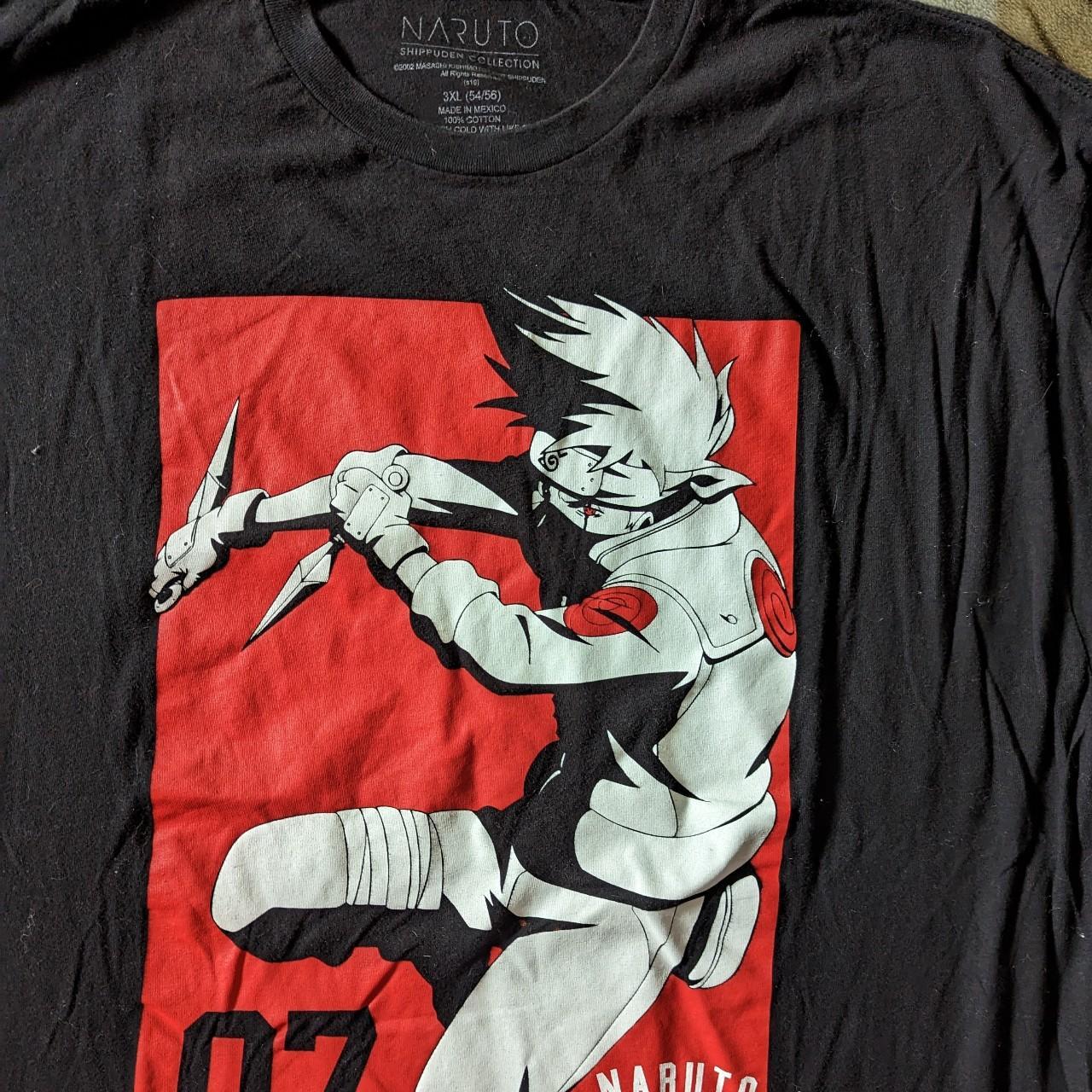 KAKASHI SHIRT ️ Naruto Shippuden collection tee.... - Depop