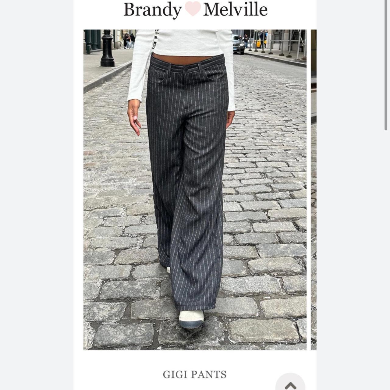 Brand new Brandy Melville Gigi pants Size small but... - Depop