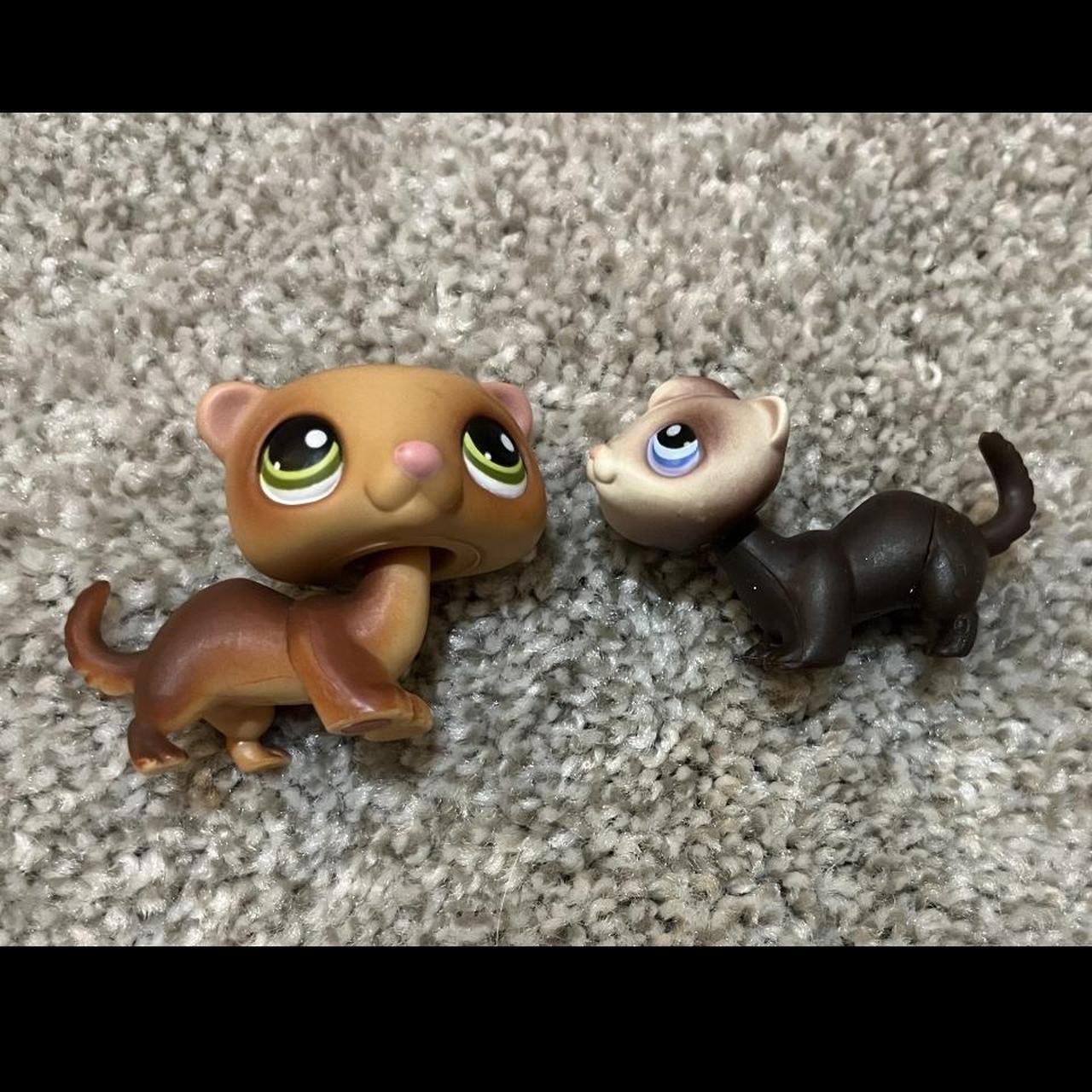 lps littlest pet shop custom christmas bear! ooak! - Depop