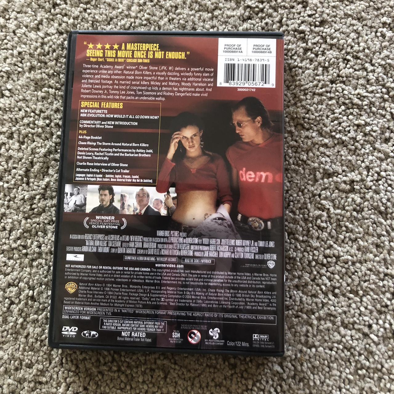 Natural Born Killers (uncut version) - dvd - perfect... - Depop