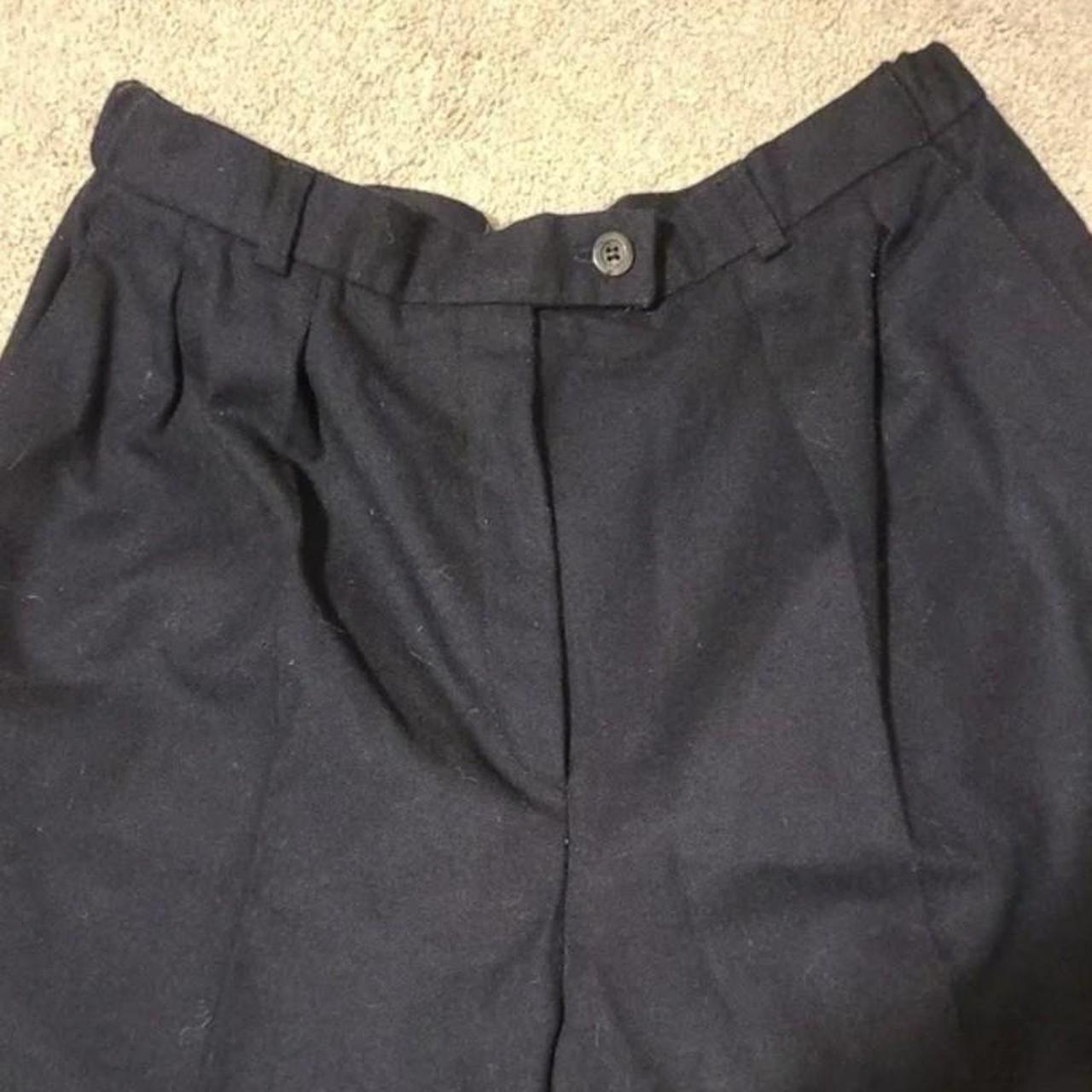 Harve Benard Womens Size 10 Black Wool Pants. My mom - Depop
