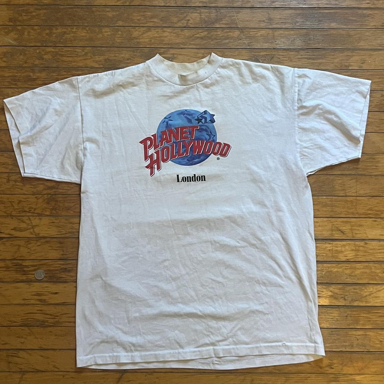 Planet Hollywood vintage T-shirt from the 90’s Dm... - Depop