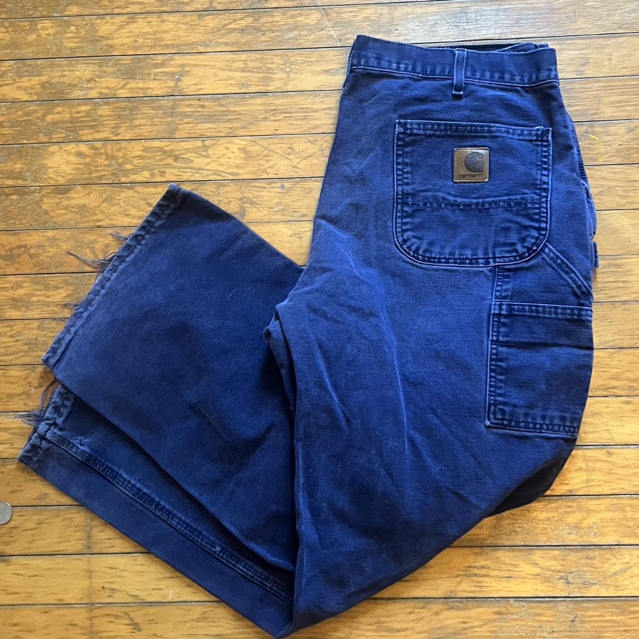 Carhartt work pants dm for offers and measurements... Depop