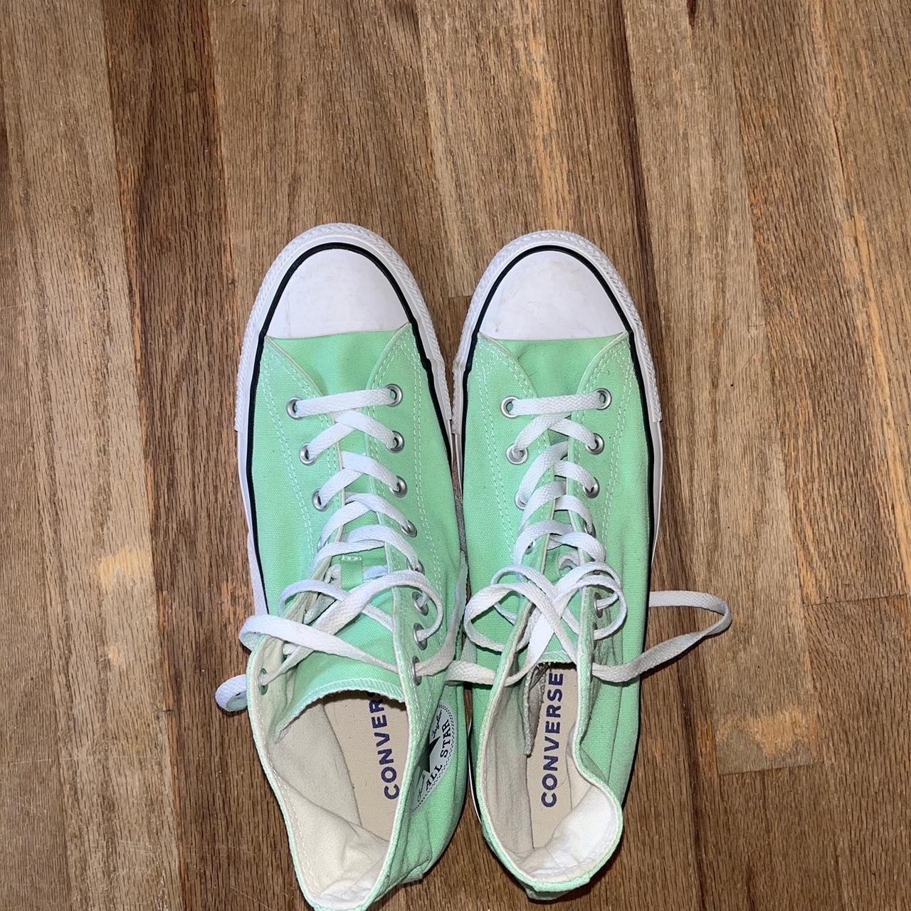 Converse Chuck 70 Lime Green. Barely worn, like new!