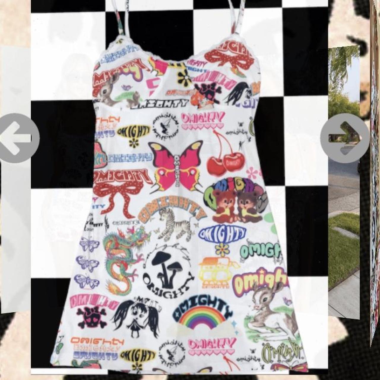 O-MIGHTY Women's multi Dress (4)