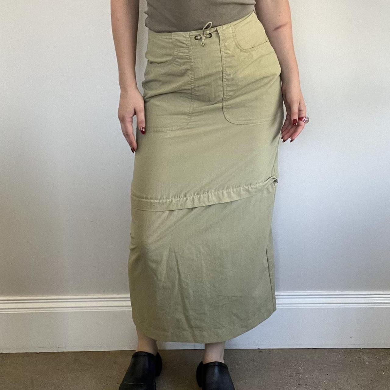 Gorpcore style skirt. Khaki colour. Much like hiking... - Depop