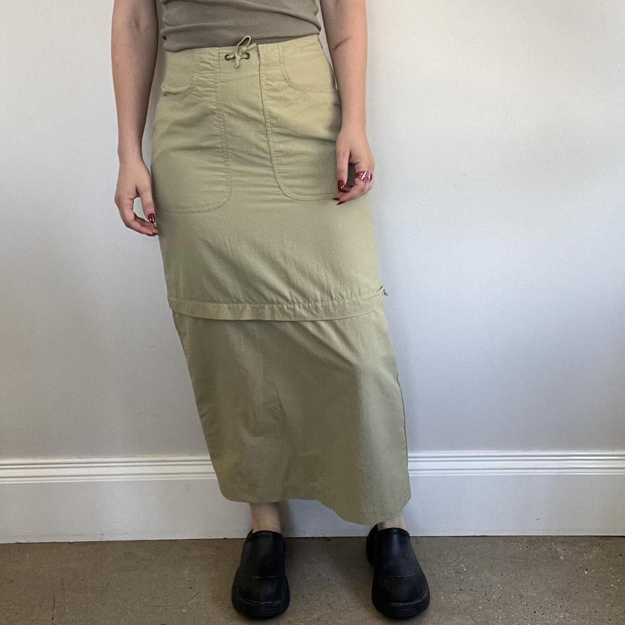 Gorpcore style skirt. Khaki colour. Much like hiking... - Depop