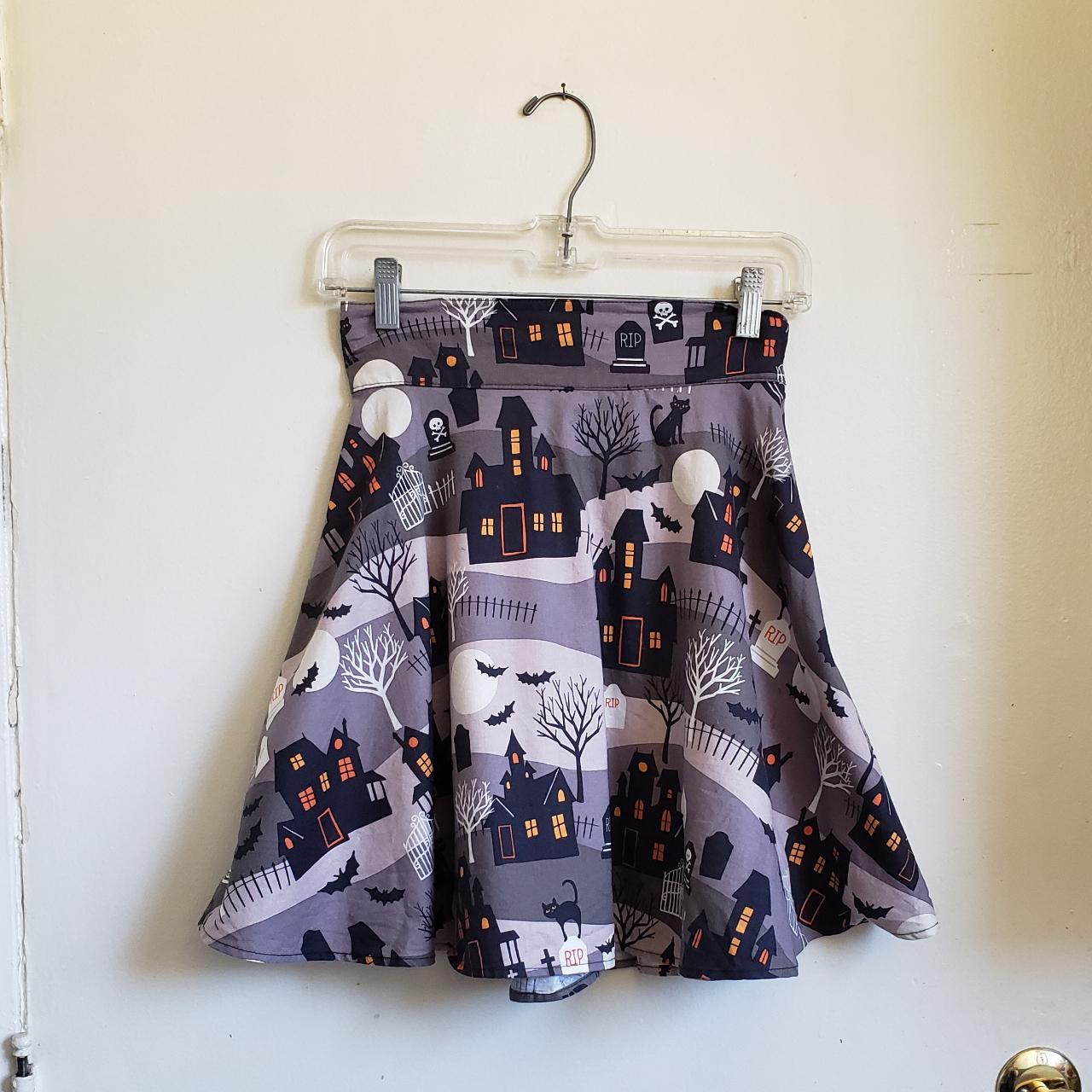 Halloween hotsell skirt zipper