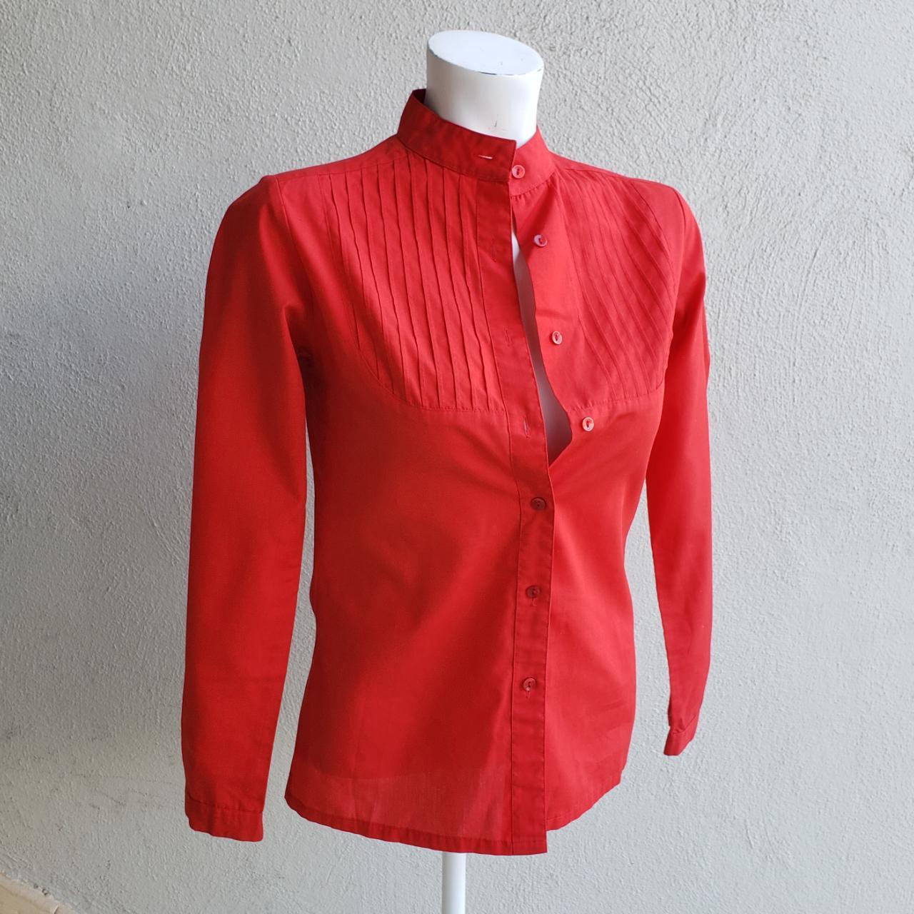 dorothy perkins red blouse