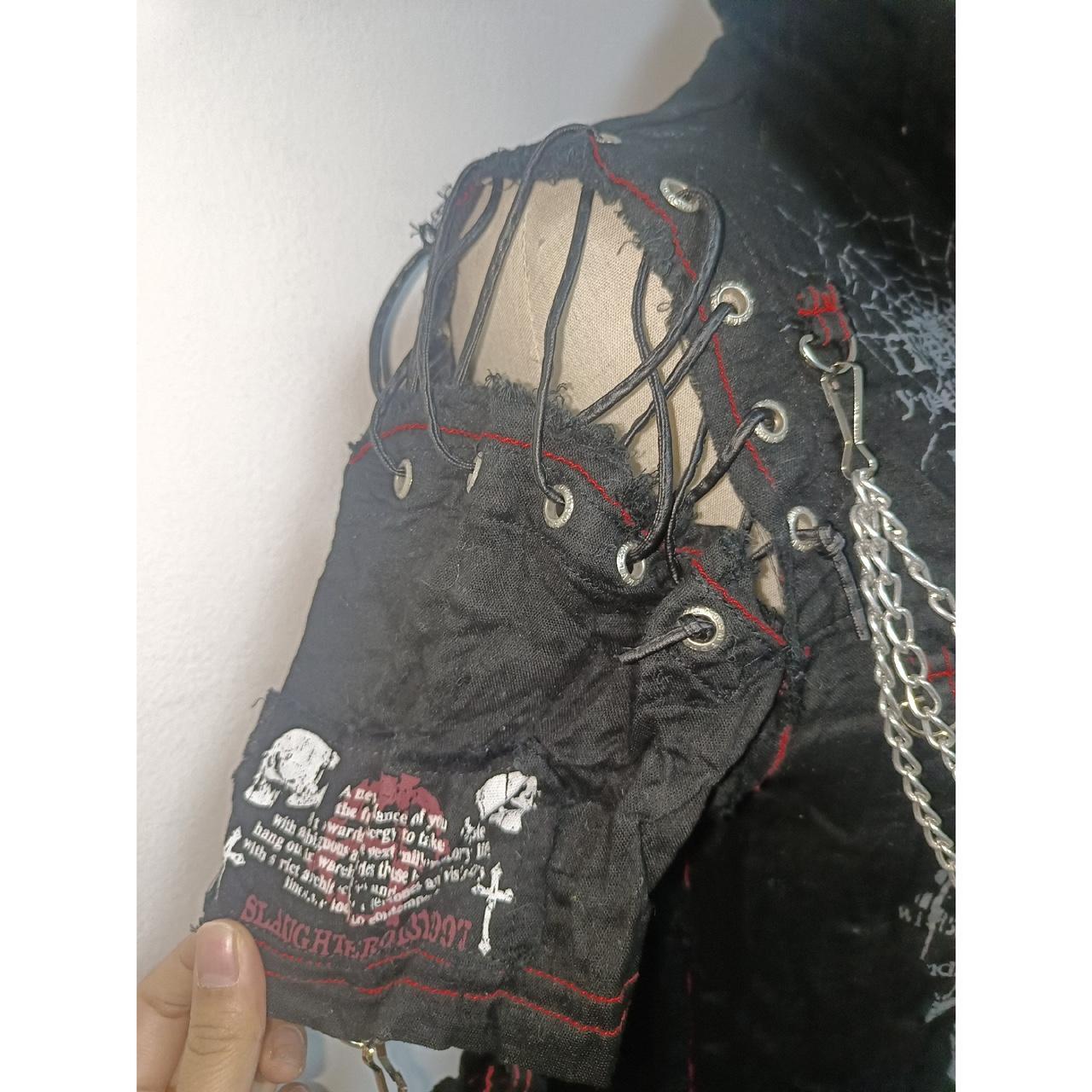 Mad punks visual kei zip-up hoodie rare Size Asian | Depop