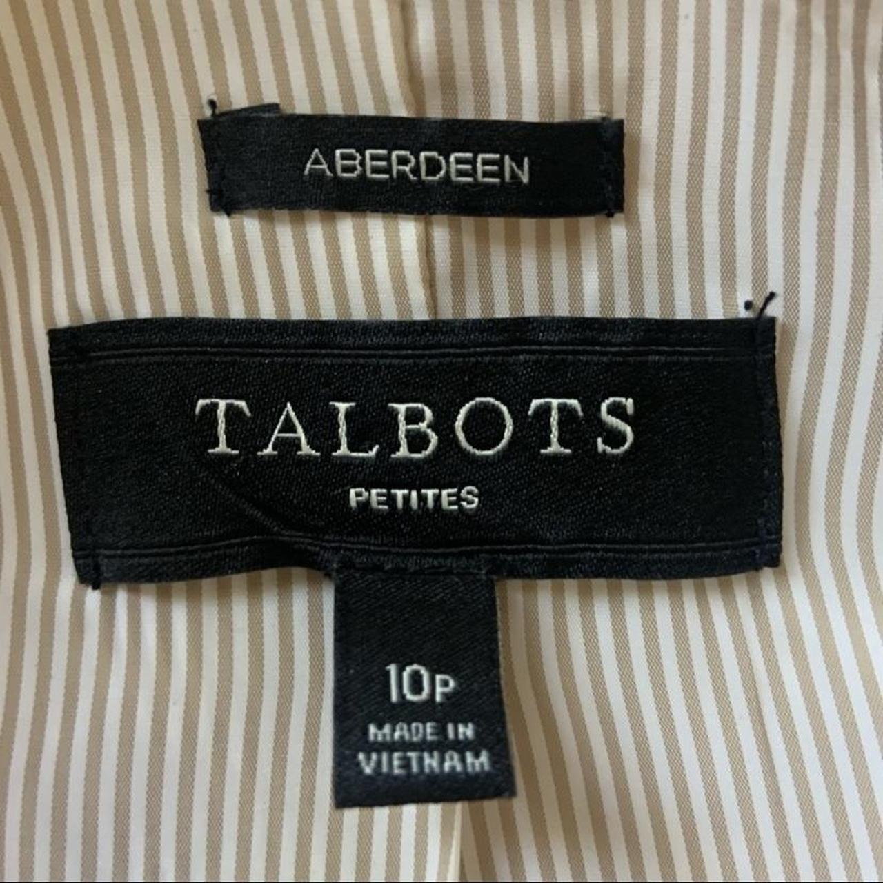 Talbots Blazer Jacket Womens Size 10 Pink Tweed - Depop