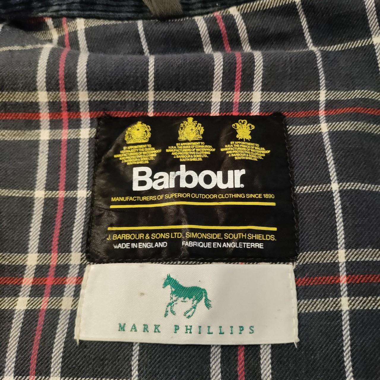 Rare 90's Barbour Mark Phillips wax coat riding | Depop