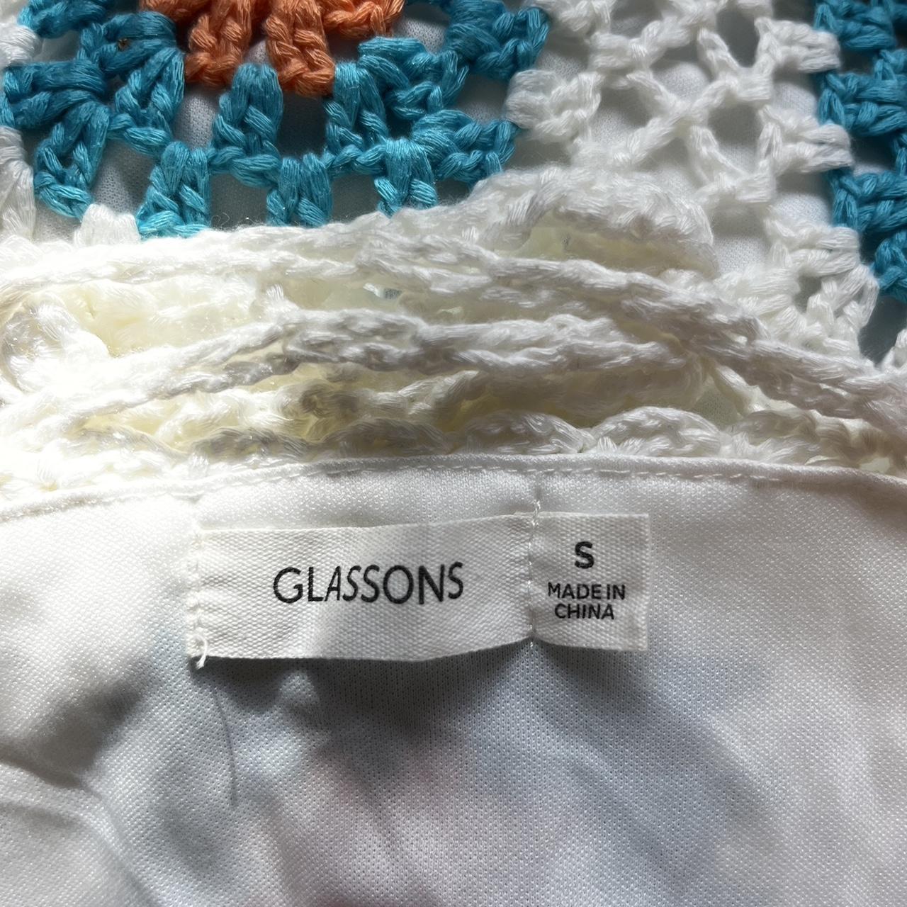 glassons crochet mini dress Depop