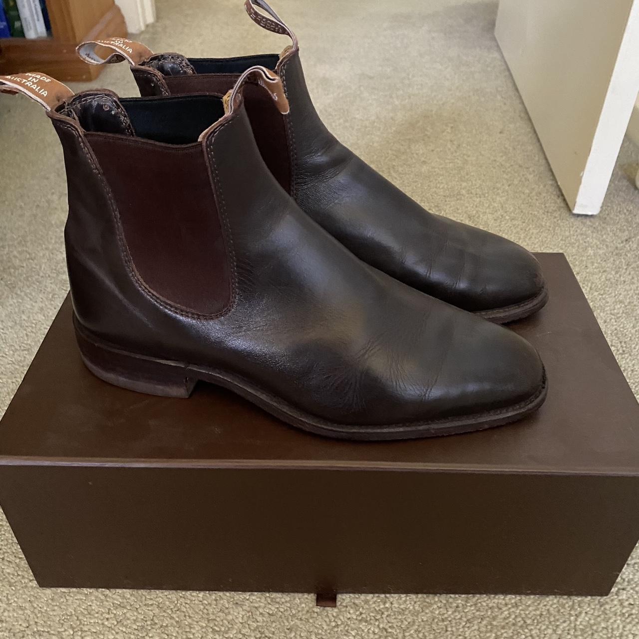R.M. Williams Comfort Craftsman brown boots in a... - Depop