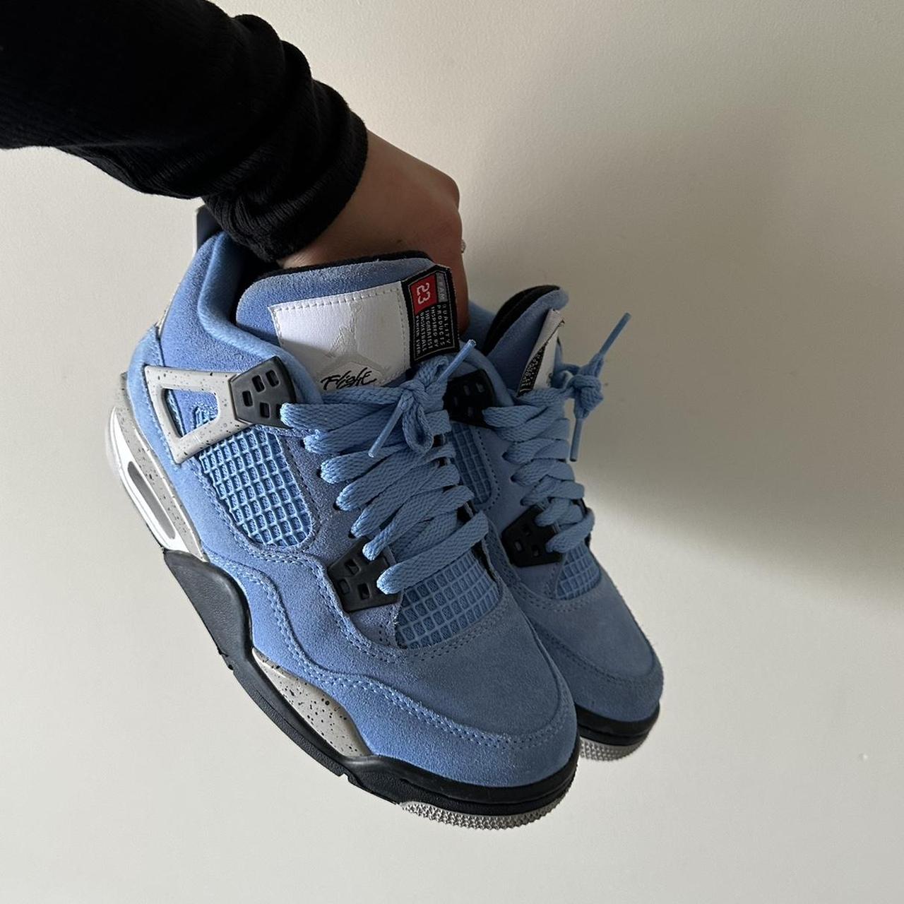 blue denim jordan 4
