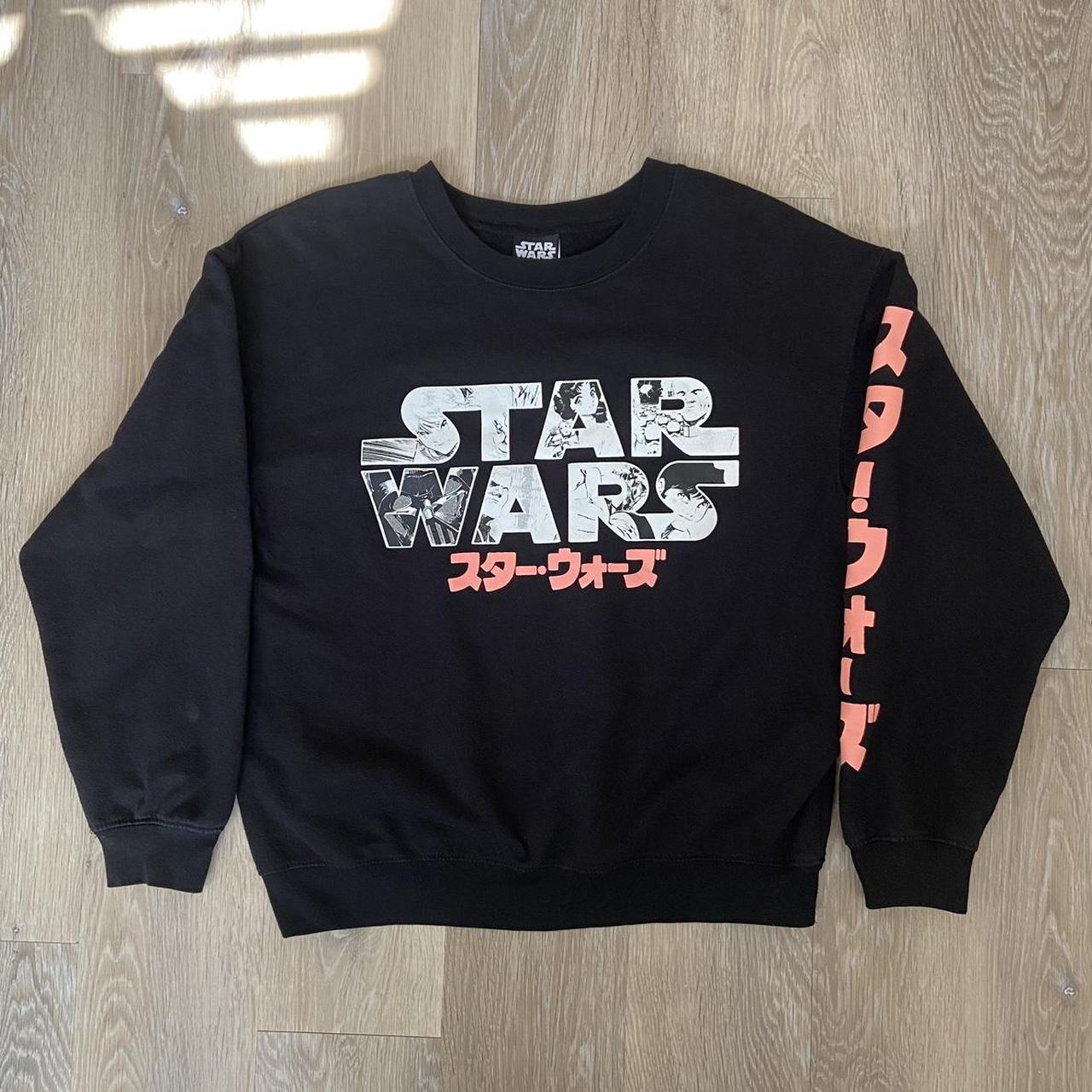 ANIME STAR WARS CREWNECK Kids size Large but fits Depop