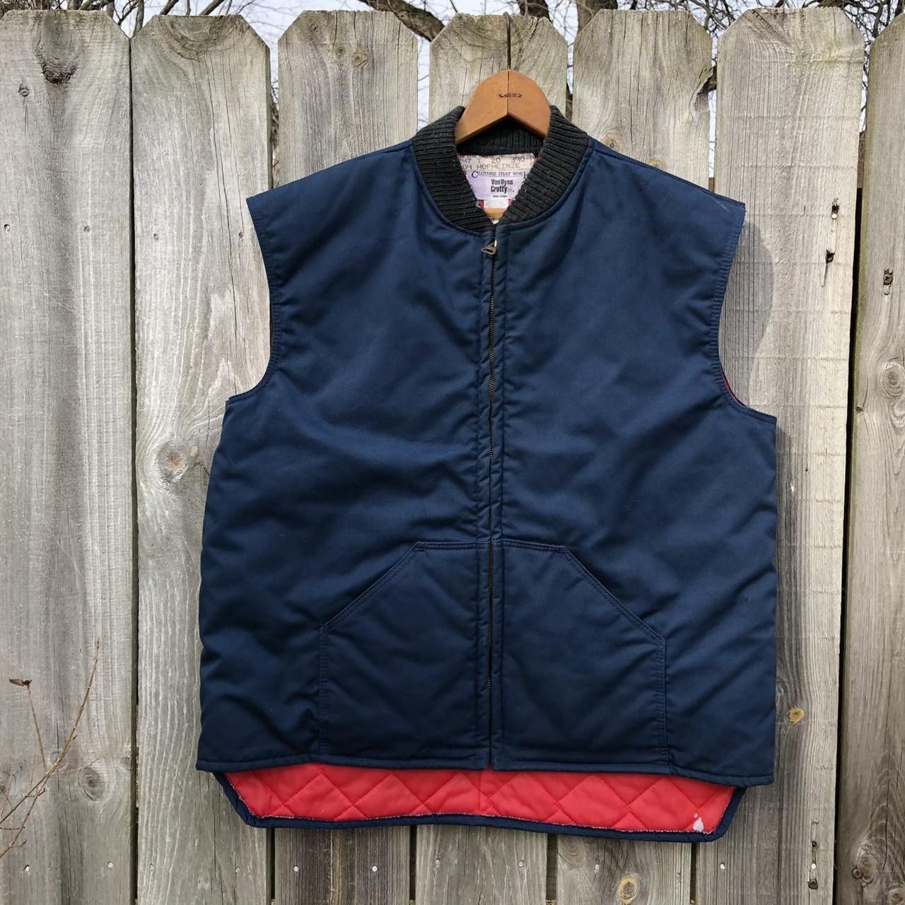 Mens quilted deals work vest