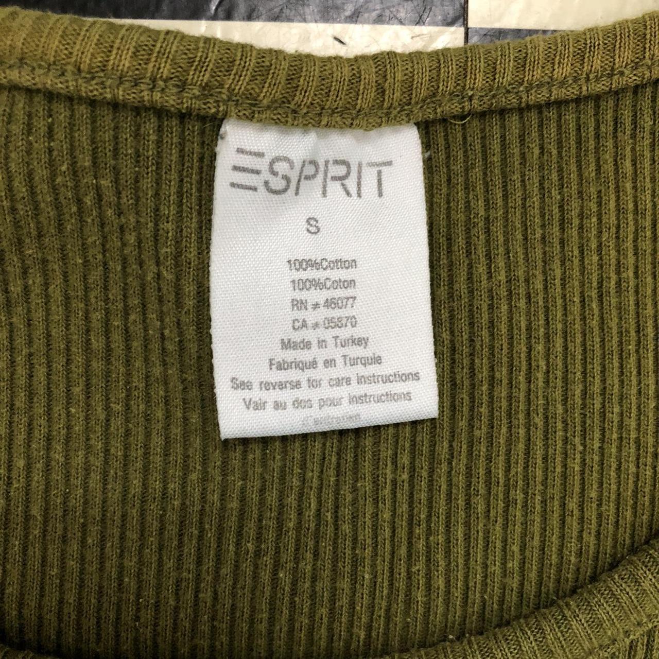 Espirit Women's Green T-shirt (2)