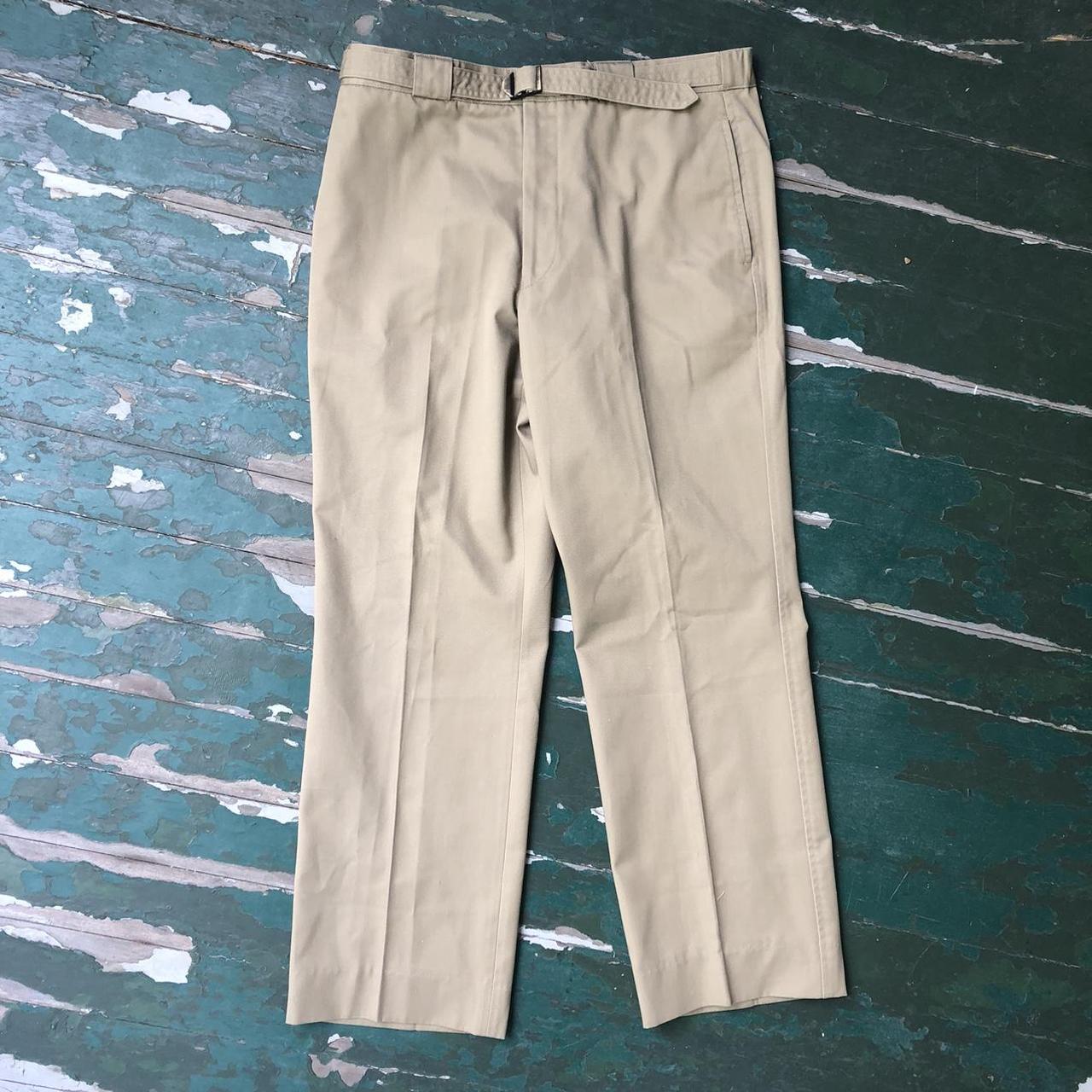 グランド牧場 セレクトセール Vintage 80s-90s Oscar de la Renta khaki casual pants | Depop パンツ
