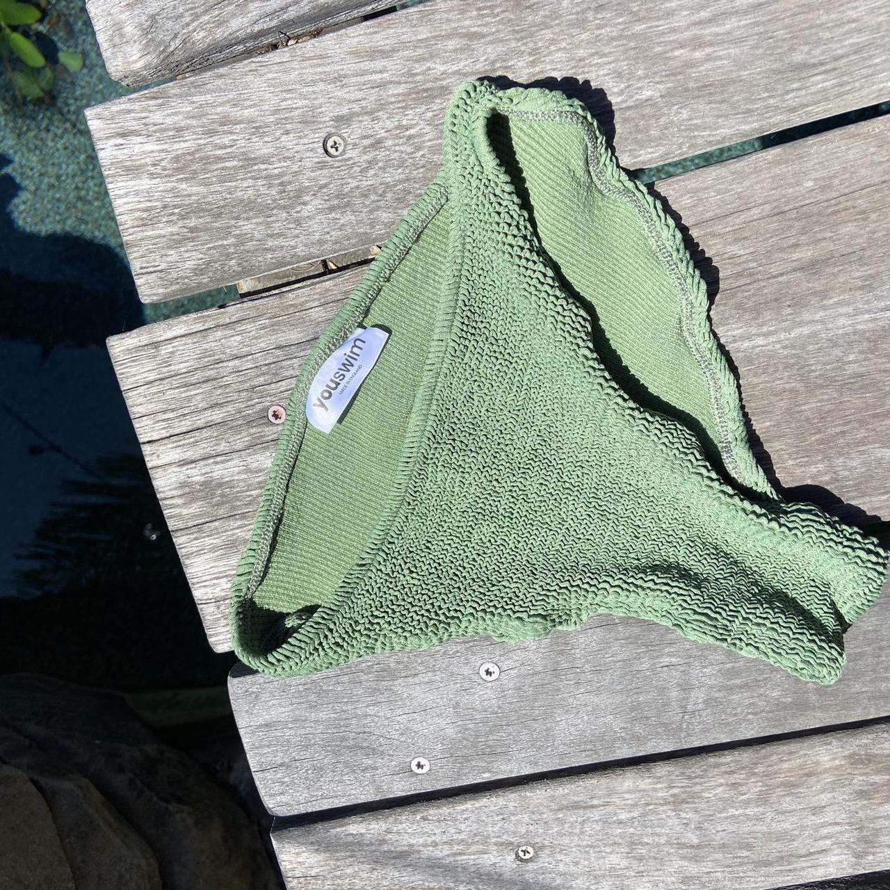 Youswim bathing suit bottoms in the color juniper 🌿... Depop