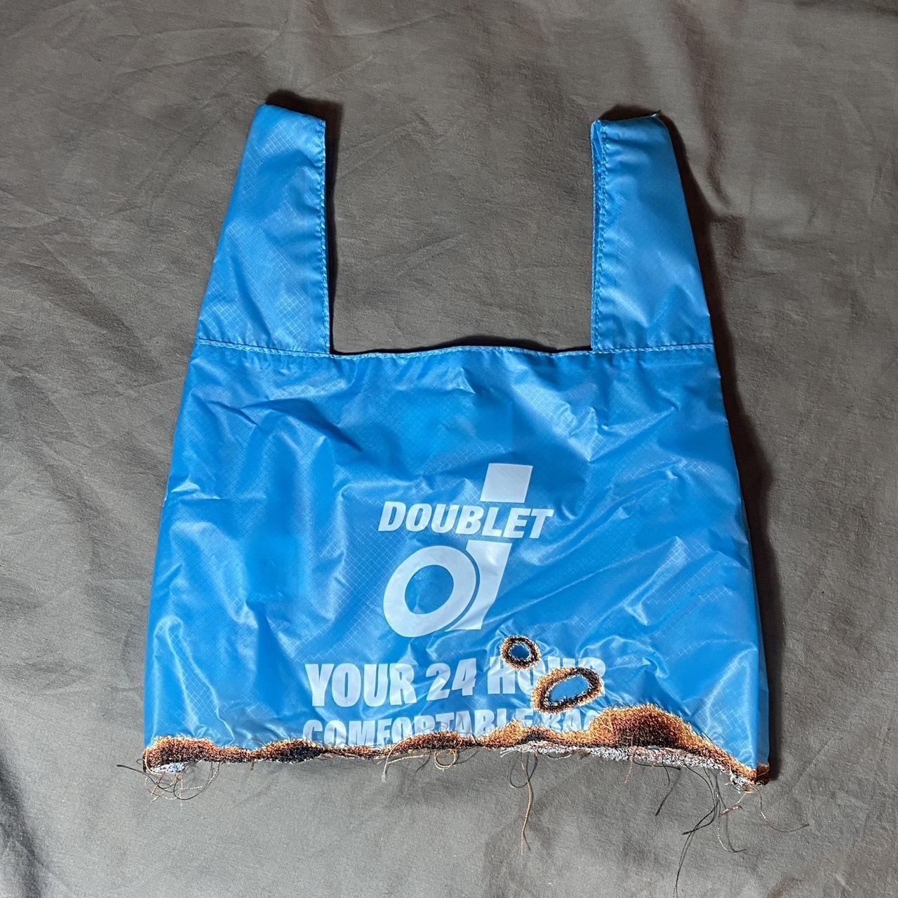 Doublet Burning Embroidery Supermarket Bag, Super...