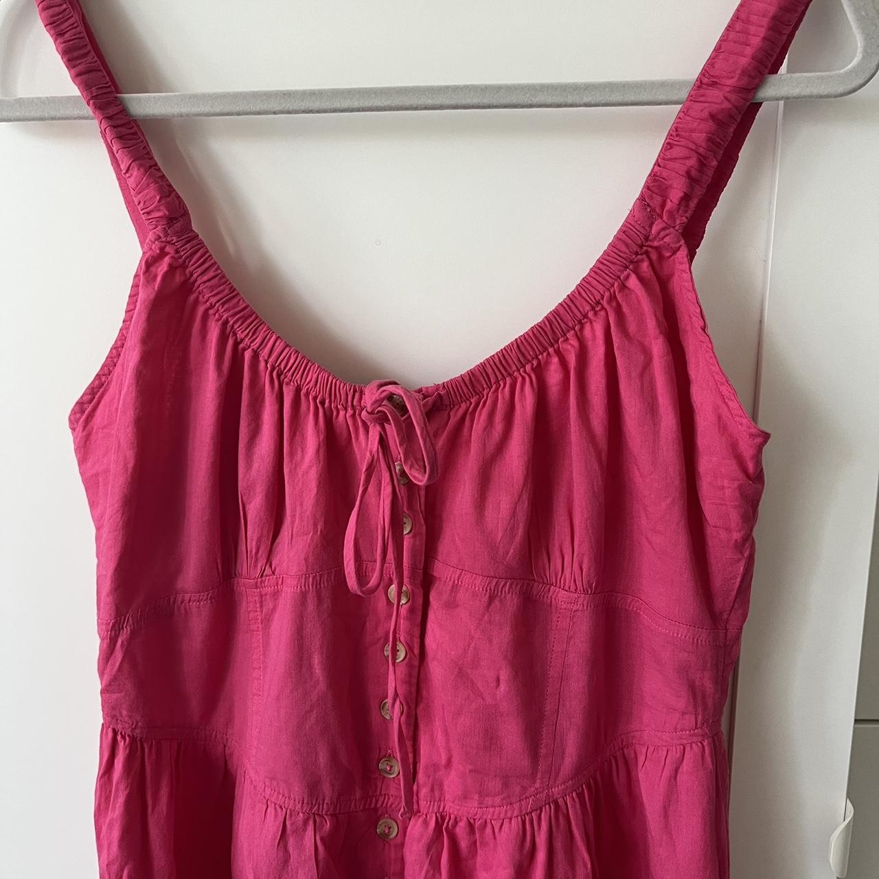 Urban Outfitters bright poppy pink sun dress would... Depop