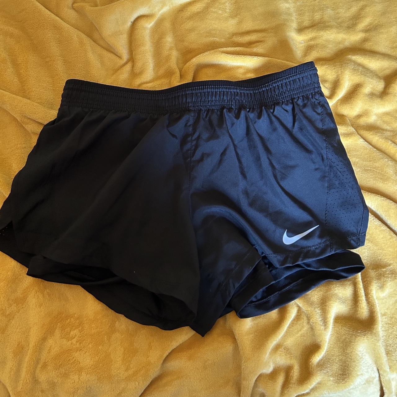 double layer shorts nike