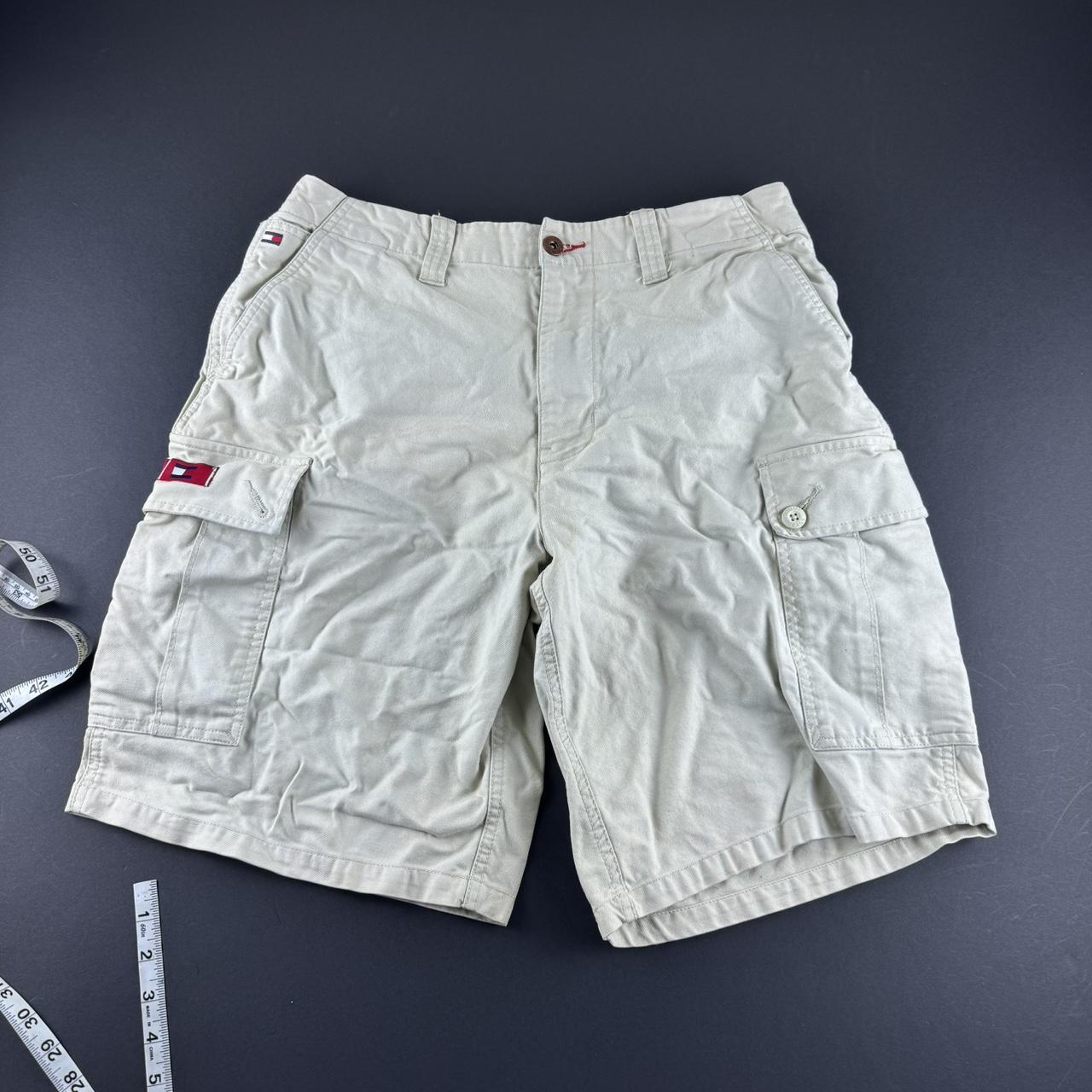 Tommy Hilfiger Men's Cream and Tan Shorts