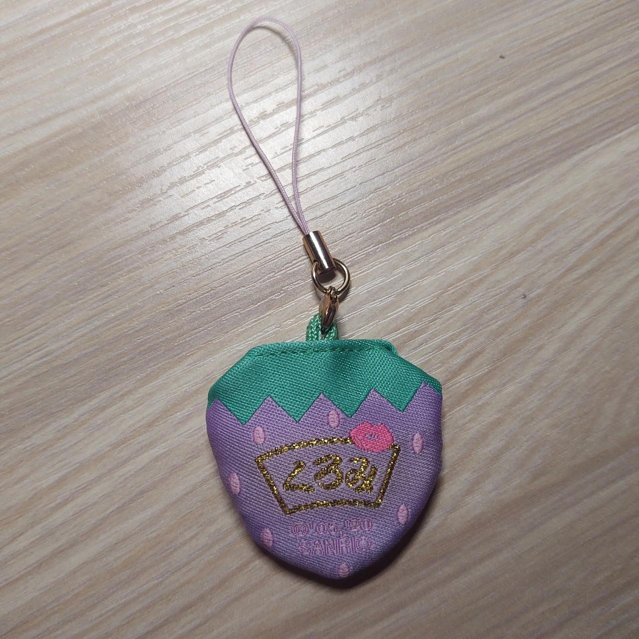 Sanrio Kuromi Purple Strawberry Phone Charm. It is... - Depop