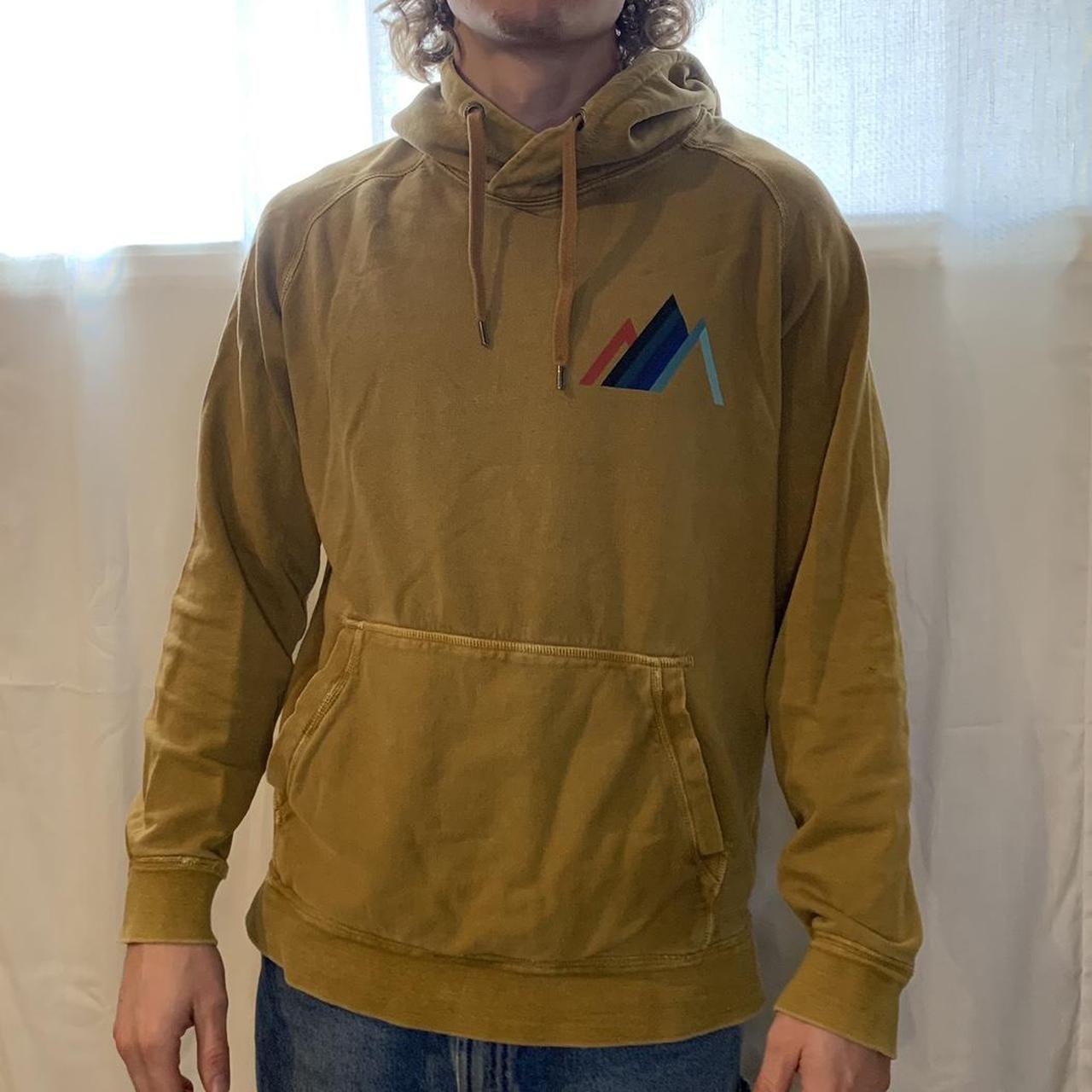 Tan american eagle online hoodie