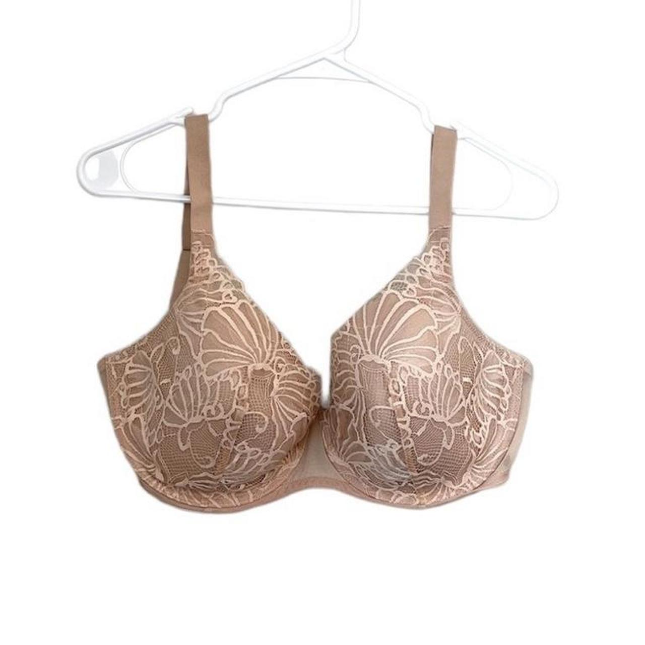 Paramour tan lace bra size 34H new without tags! - Depop