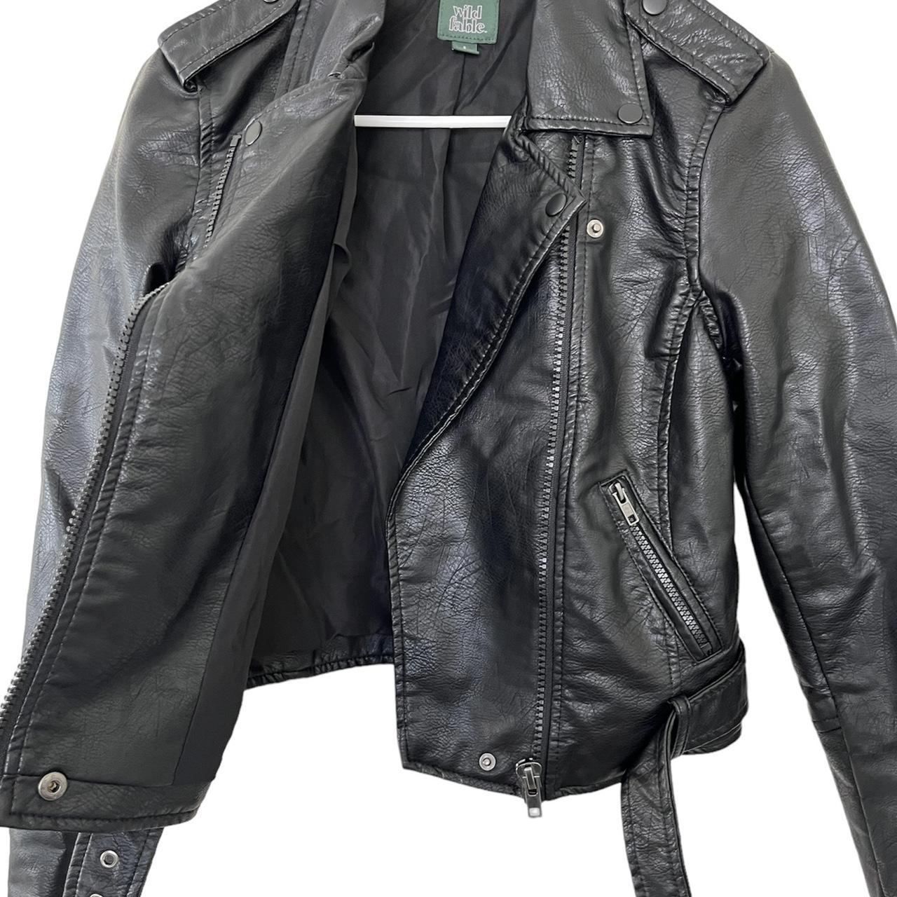 Wild Fable + Faux Leather Moto Jacket