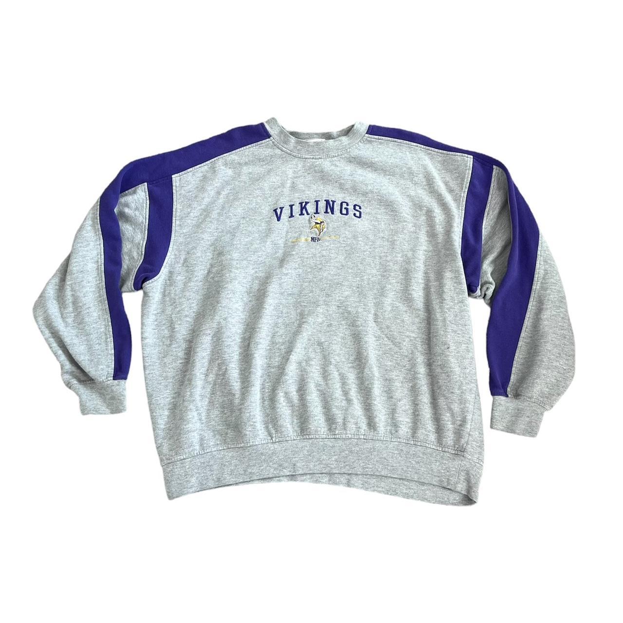 VINTAGE Minnesota Vikings Crewneck SZ XL!