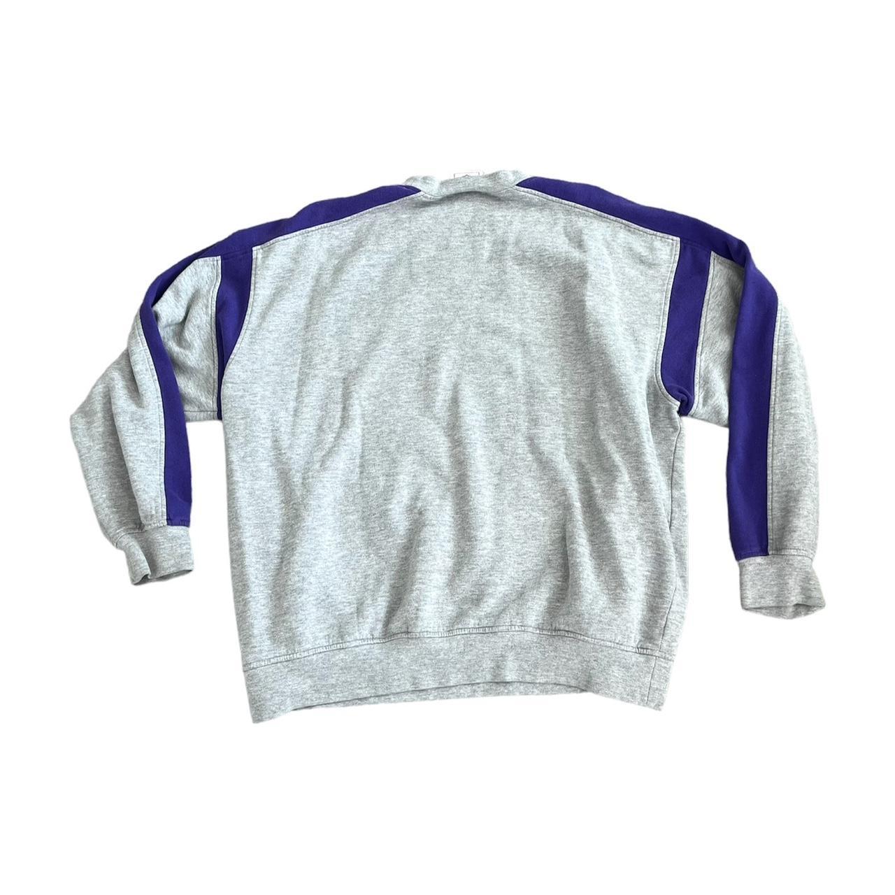 Minnesota Vikings Sweatshirt Adult Medium Gray - Depop