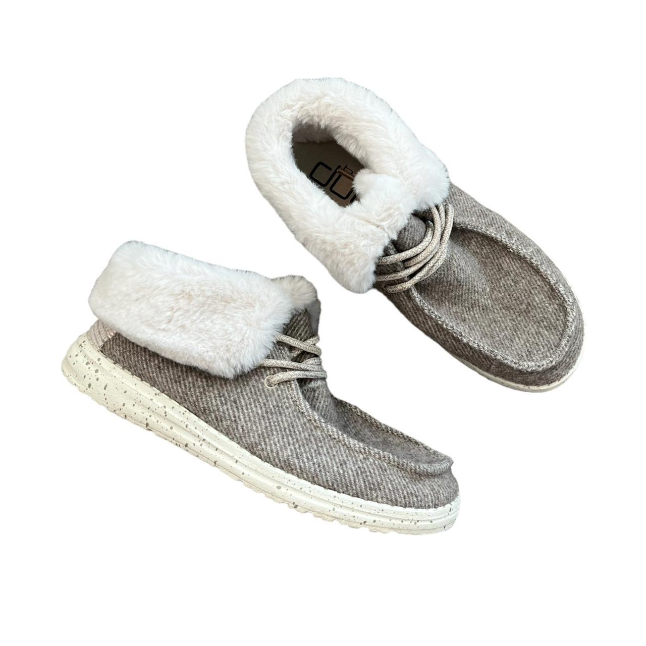 hey dude cheetah booties