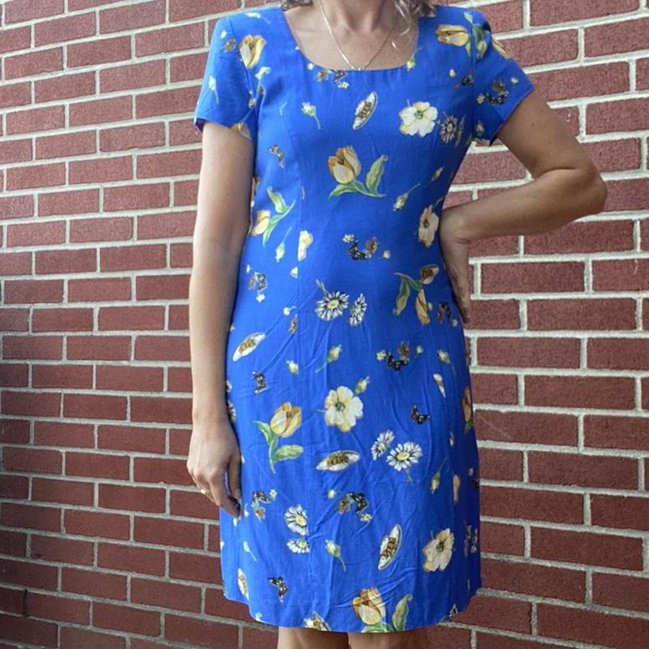 Jessica howard clearance blue floral dress