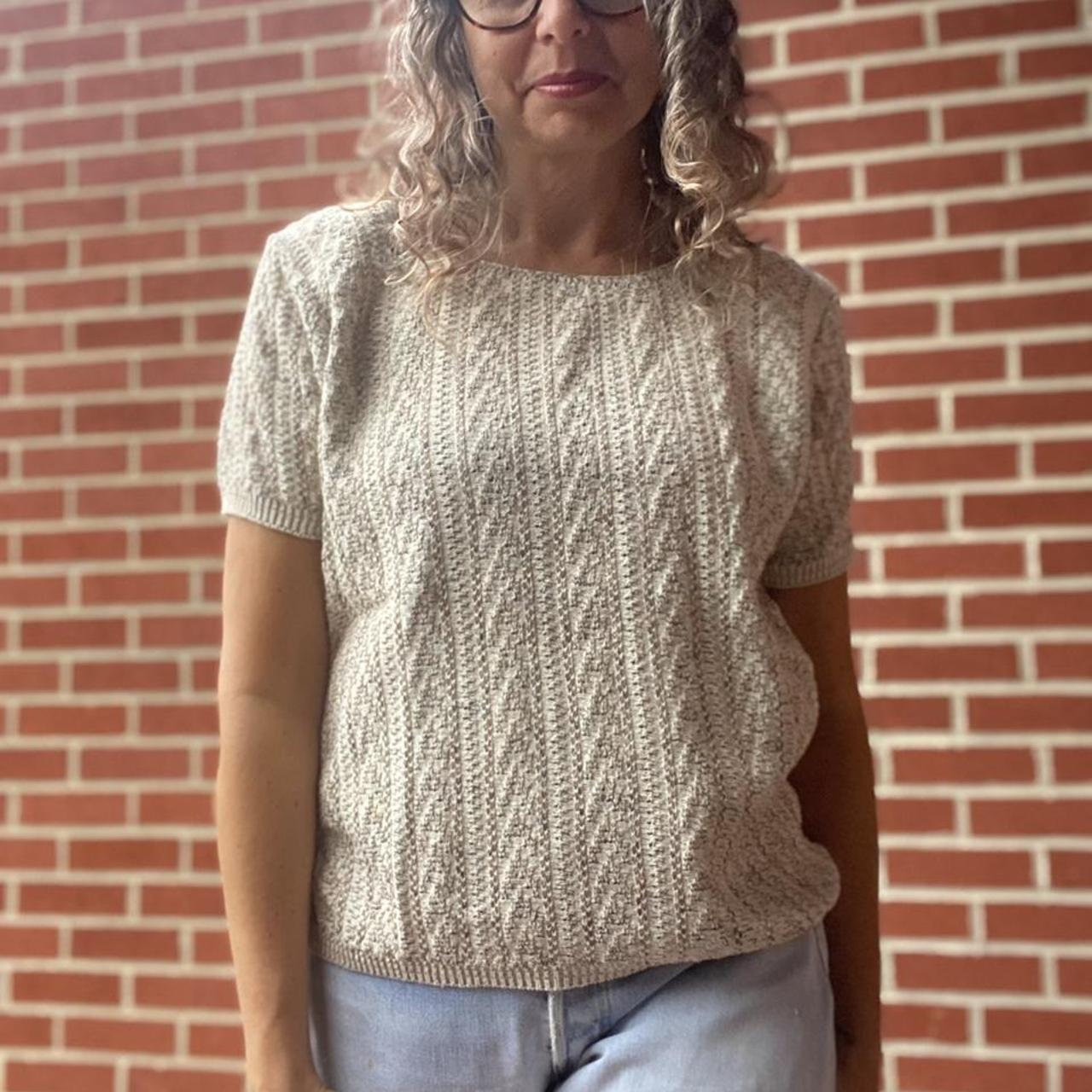 Women's Cream Jumper Depop