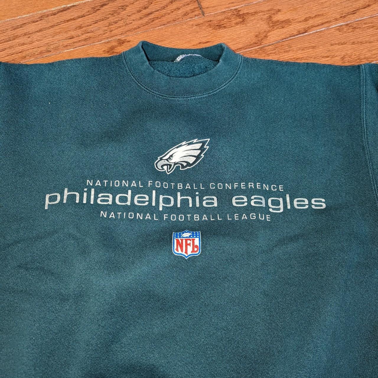 Vintage 90s Philadelphia Eagles Crewneck sz Small - Depop