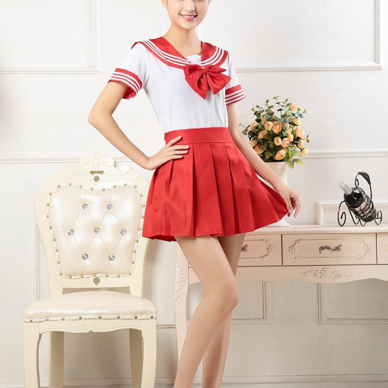 Japanese School Uniform Seifuku Cosplay Costume... - Depop