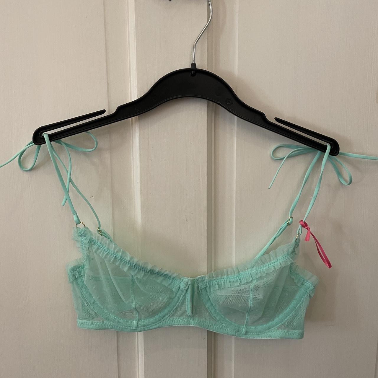 Primark Turquoise Blue Green Bra Never Never Worn Depop