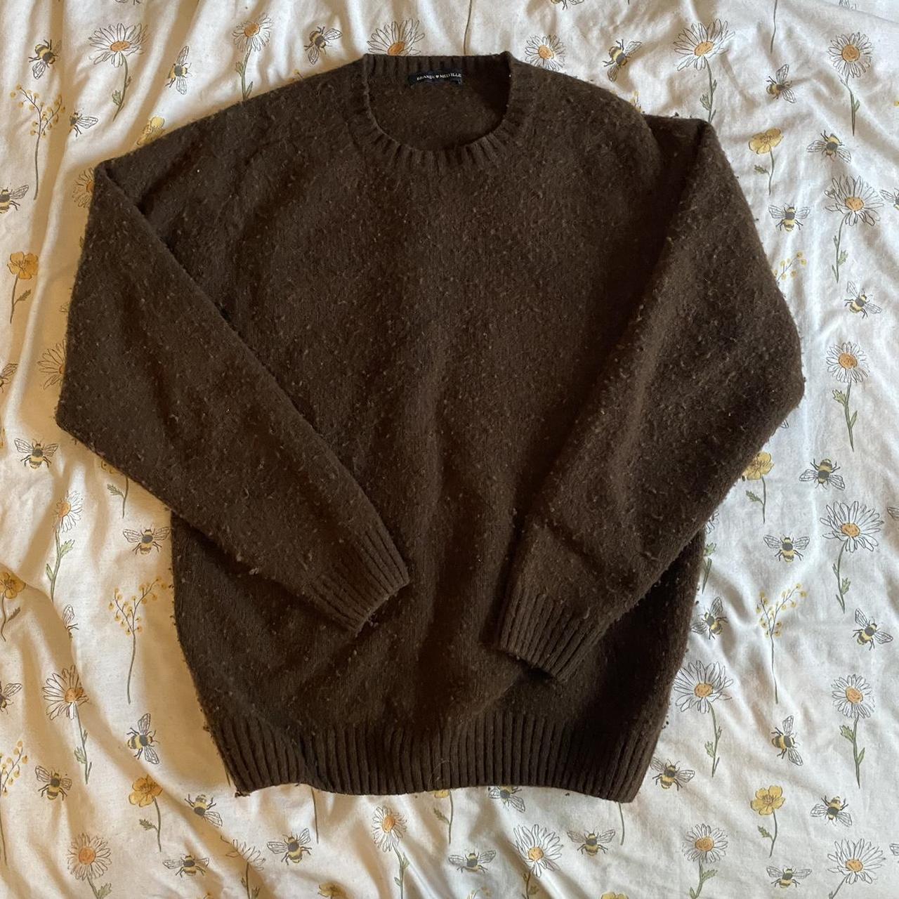 Brandy Melville Women's Brown Jumper Depop