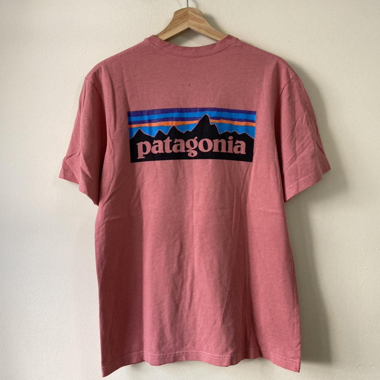 patagonia pink t shirt