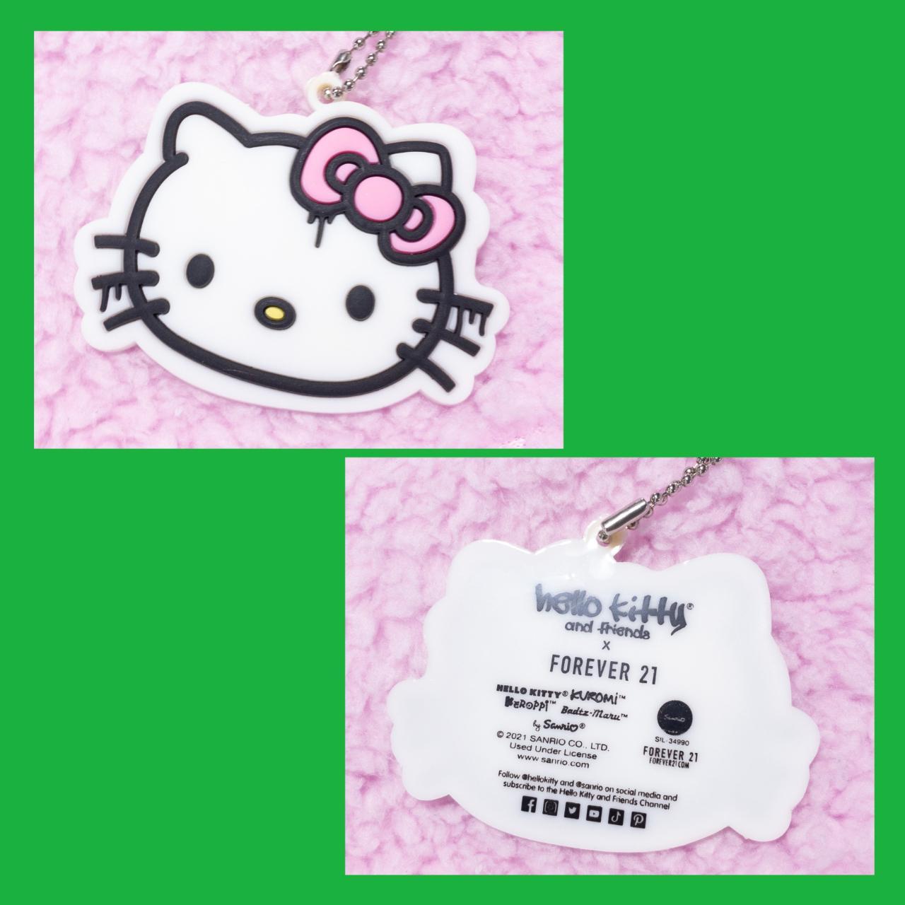 Hello Kitty x Forever 21 Womens Medium Pink Cat Cardigan Sweater