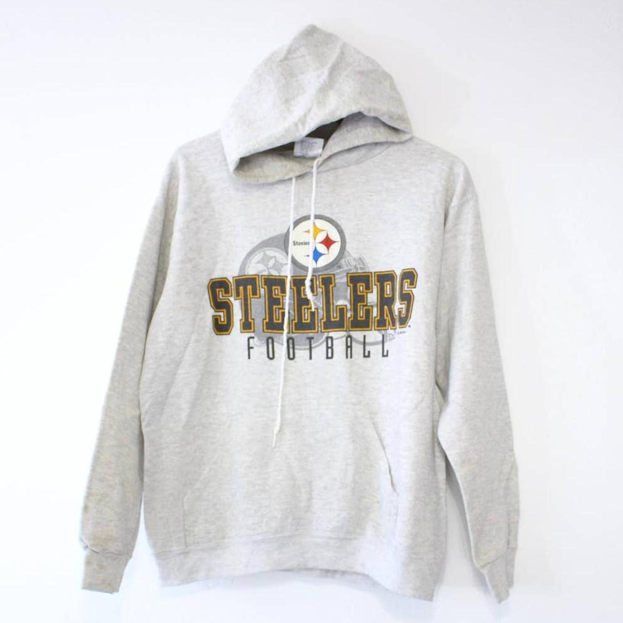 Vintage NFL Tag Pittsburg Steelers Pullover Hoodie Hooded