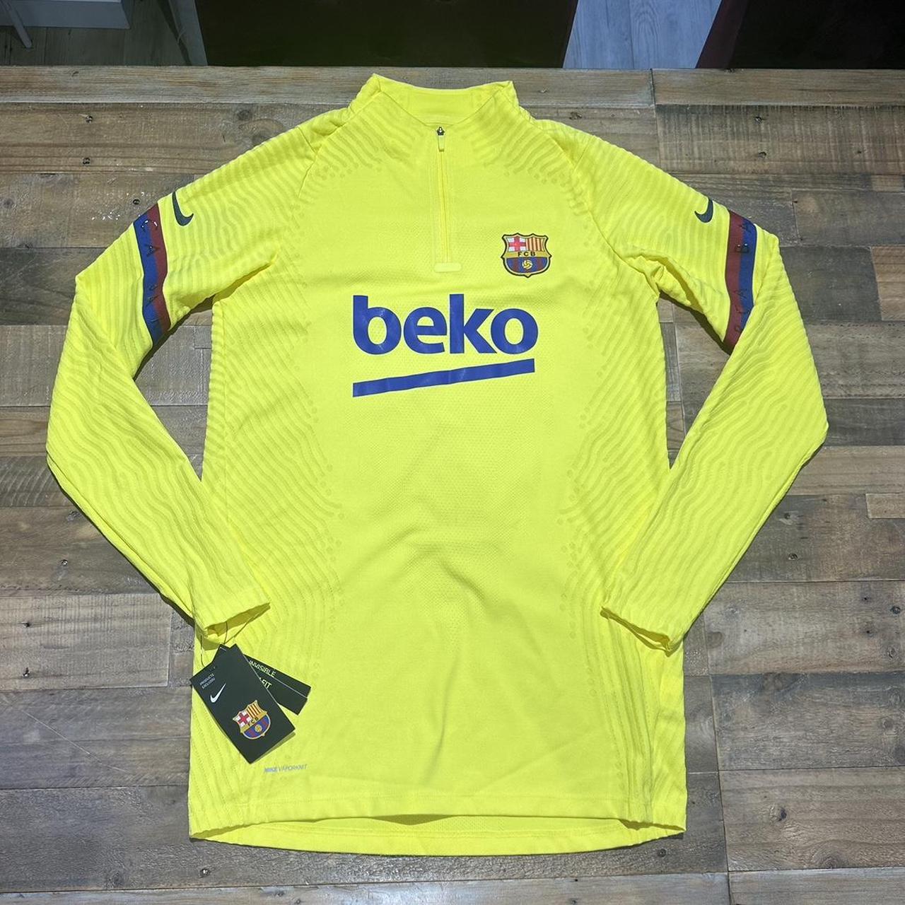 fc barcelona quarter zip