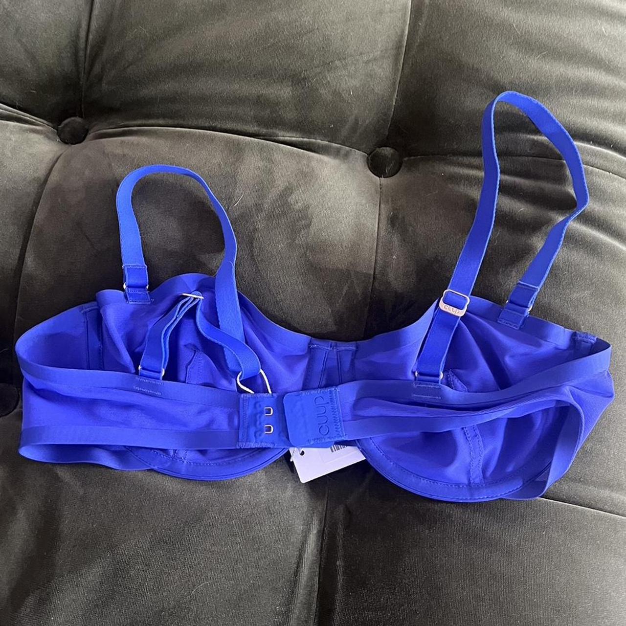 Cuup ultramarine balconette bra size 34B !! 10/10... - Depop