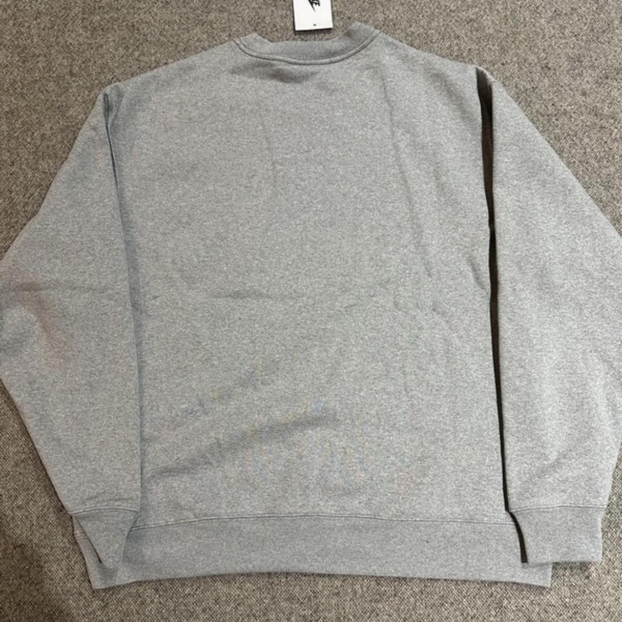 Stussy x nike jumper Grey international jumper Size... - Depop