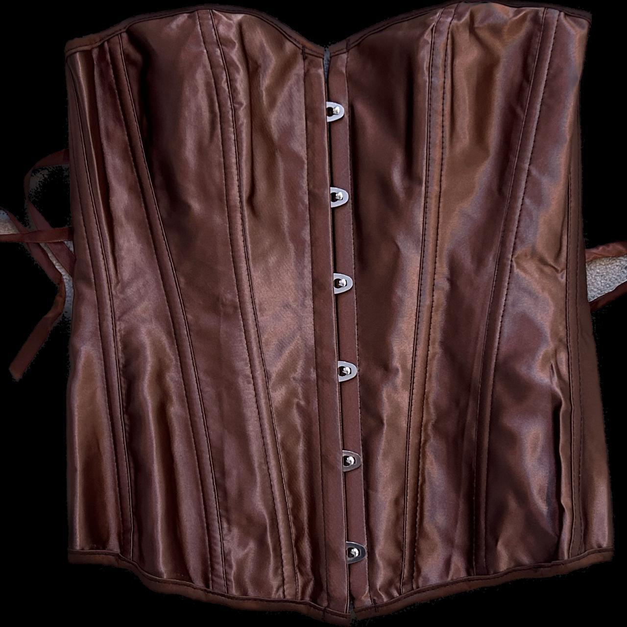 brown amazon bought corset, size S, runs small but... Depop